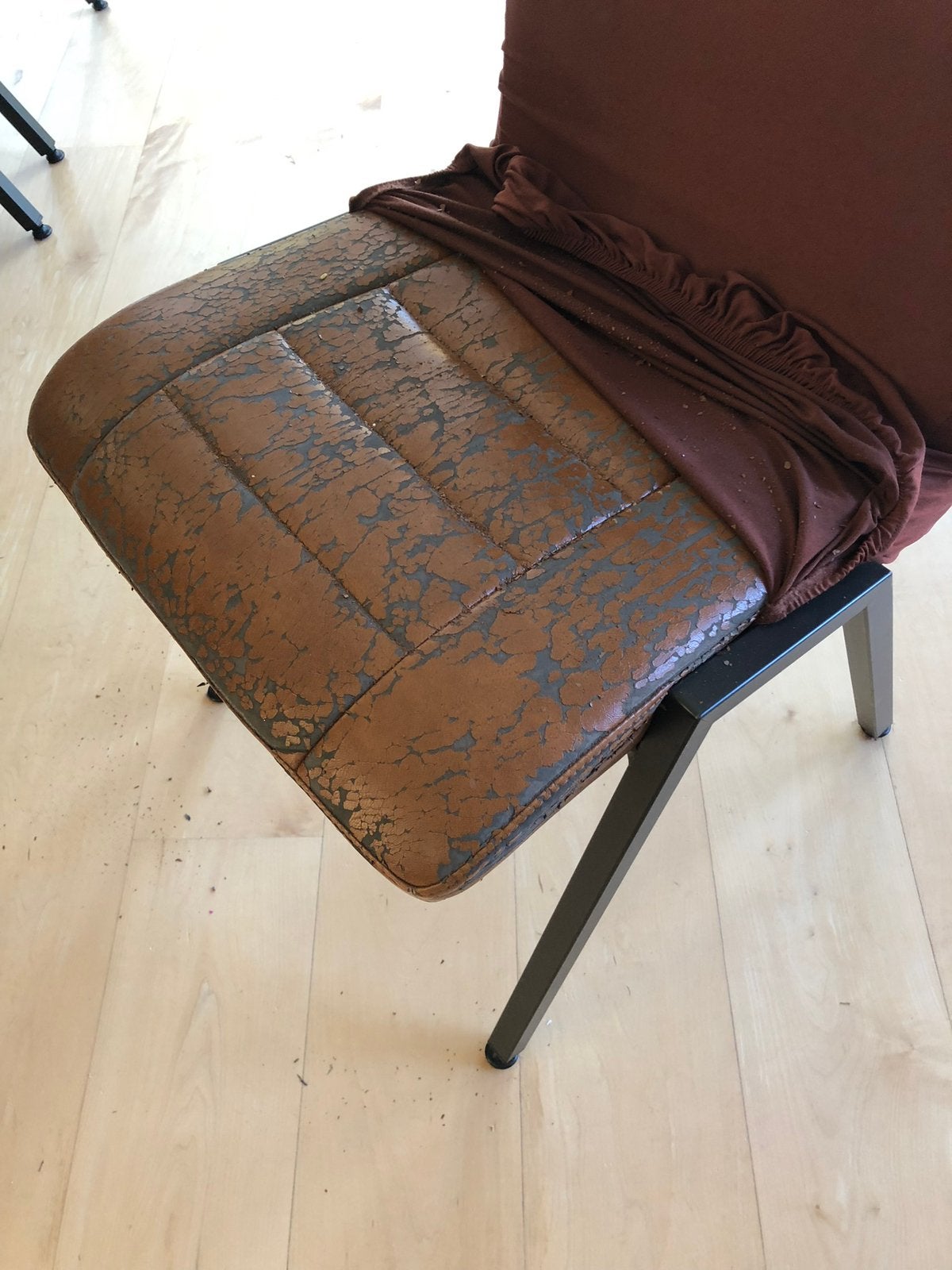 4  eetkamerstoelen (opknappers), Huis en Inrichting, Ophalen, Gebruikt, Vier