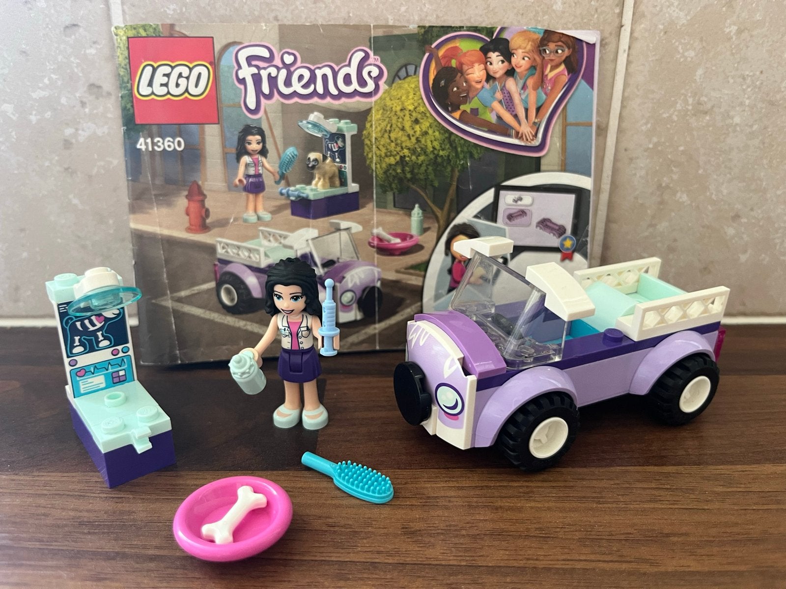 Lego Friends 41360 Emma's mobiele dierenkliniek, Gebruikt, Lego, Friends, Ophalen of Verzenden