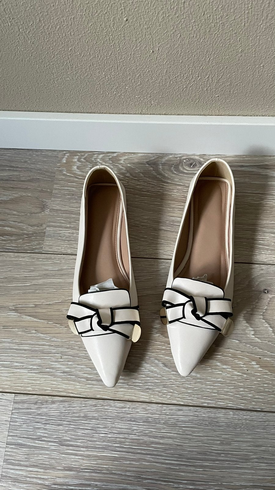 Maat 43 dames schoenen., Kleding | Dames, Schoenen, Wit, Nieuw, Ballerina's, Ophalen of Verzenden