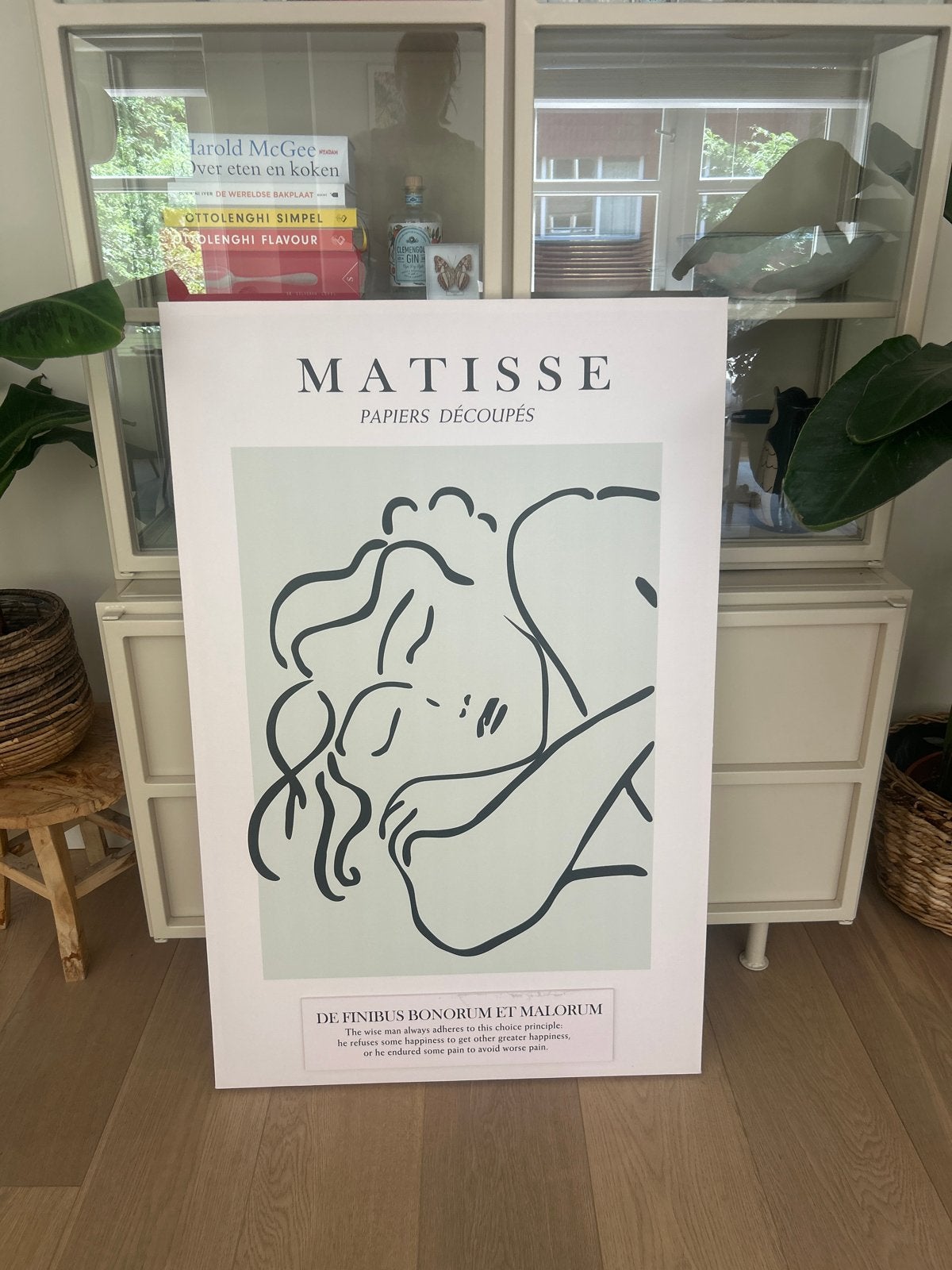 Matisse Papiers Découpés Poster - Abstracte Kunstprint, Ophalen, Zo goed als nieuw, Foto of Poster, 75 – 100