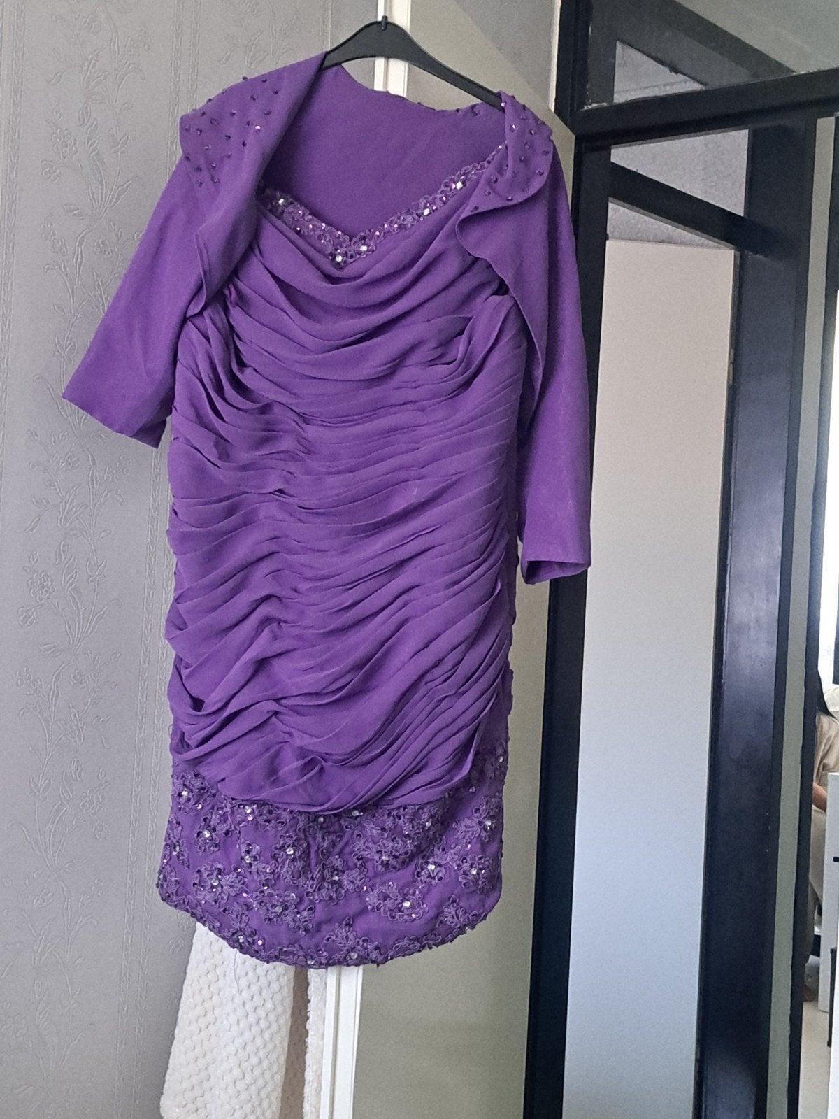 Must have. purple dress for party and weddings, Kleding | Dames, Jurk, Paars, Maat 42/44 (L), Ophalen of Verzenden