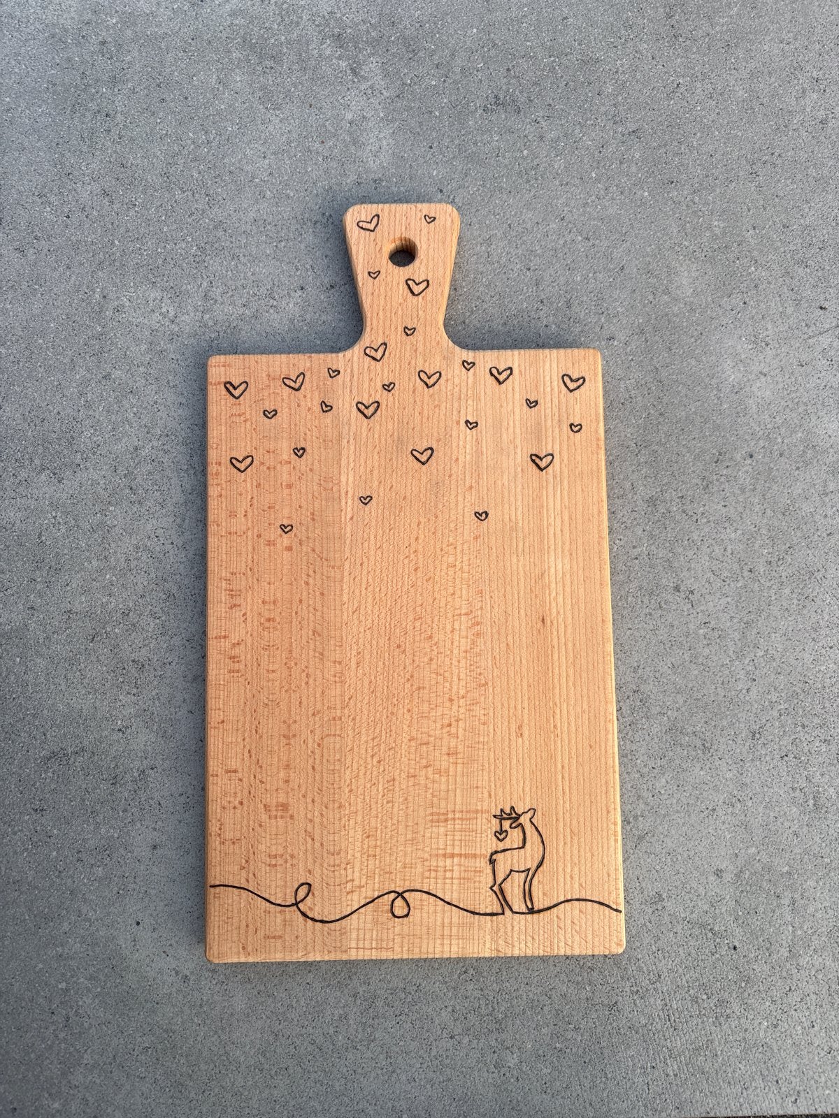 Gegraveerde borrelplank, Snij-/serveerplank, Ophalen, Nieuw, Hout