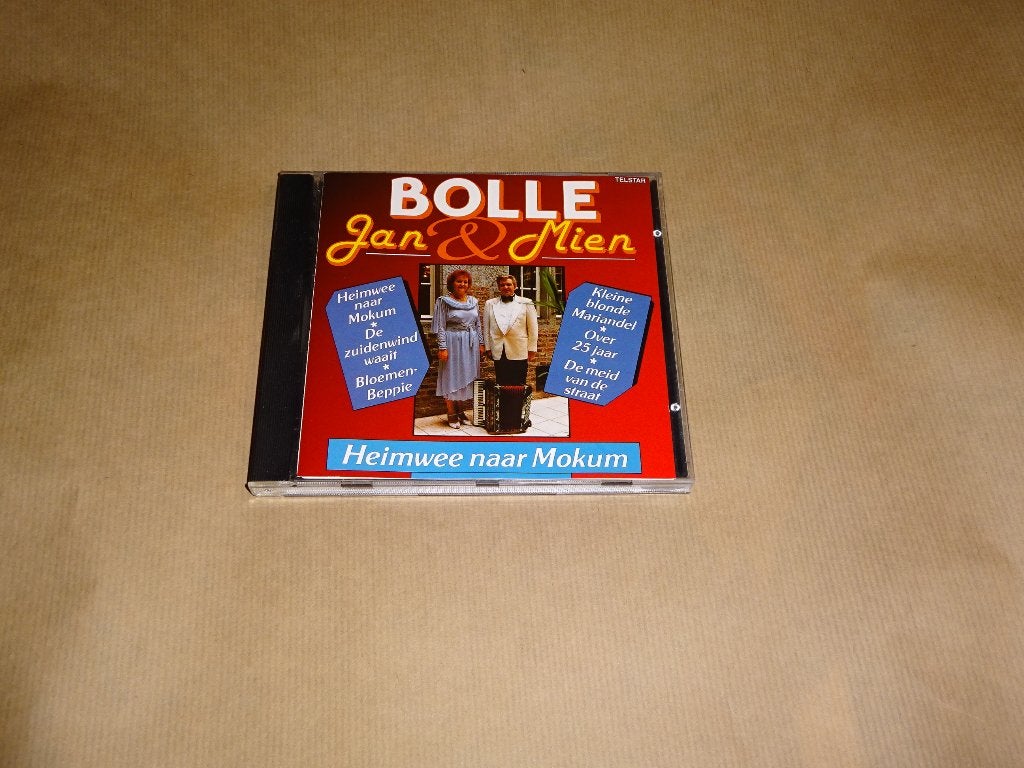 CD Bolle Jan Mien Heimwee naar Mokum, Ophalen of Verzenden, Zo goed als nieuw, Levenslied of Smartlap