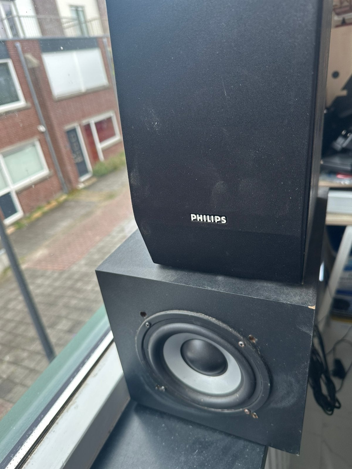 Speaker+bass voor telefoon/leptop/pc  ( opruiming ) Weg=Weg, Audio, Tv en Foto, Ophalen of Verzenden, Zo goed als nieuw, Minder dan 60 watt
