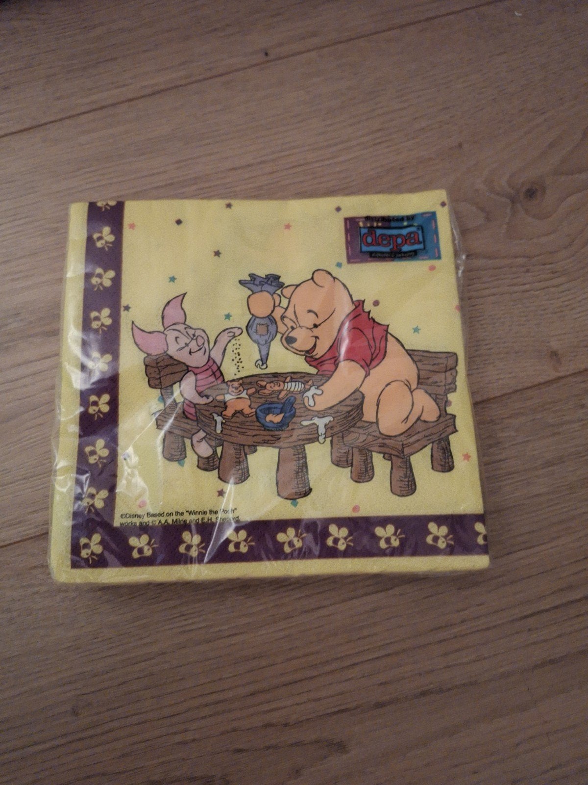 Winnie the pooh servetten ( nieuw), Ophalen of Verzenden, Winnie de Poeh of vrienden, Nieuw
