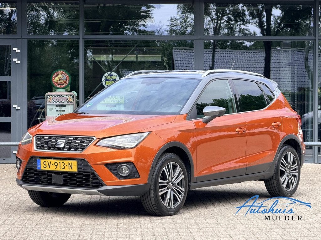 Seat Arona 1.0 TSI Xcellence Launch Edition | Camera | Clima, Voorwielaandrijving, Stof, Gebruikt, Overige kleuren