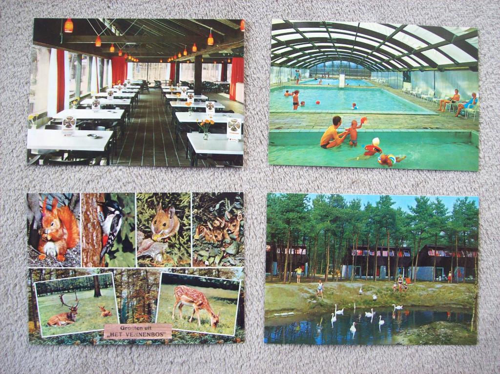 Hapert recreatiecentrum Het Vennenbos van Sporthuis Centrum, Ophalen of Verzenden, 1960 tot 1980, Ongelopen, Noord-Brabant