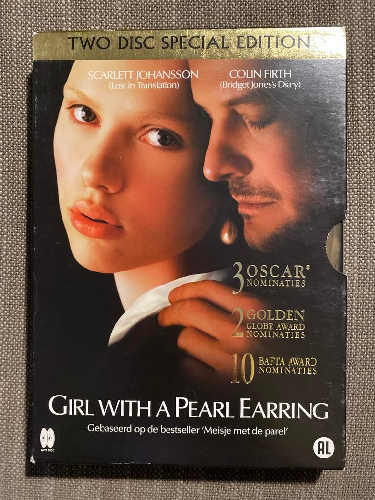 Girl with a Pearl Earring - Special Edition dvd-box, Cd's en Dvd's, Vanaf 12 jaar, Ophalen of Verzenden, Zo goed als nieuw, Historisch of Kostuumdrama