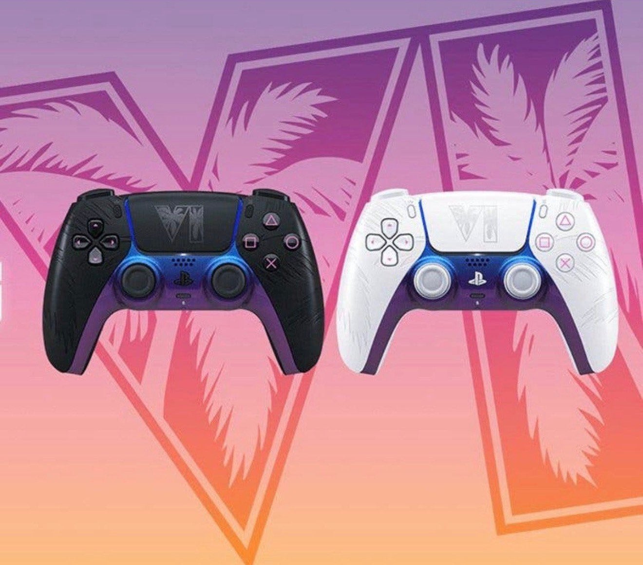 Sony PS5 Controller – Grand Theft Auto V Limited Edition, Ophalen of Verzenden, Zo goed als nieuw, Controller