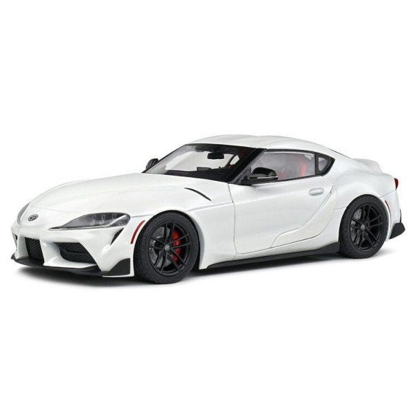 Toyota Supra GR 2023 Wit Schaal 1/18 Solido, Solido, Auto, Solido, Nieuw