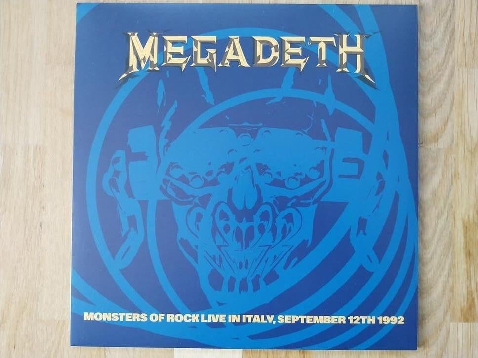 Lp - MEGADETH - Monsters of Rock - Italy 1992, Ophalen of Verzenden, Nieuw in verpakking