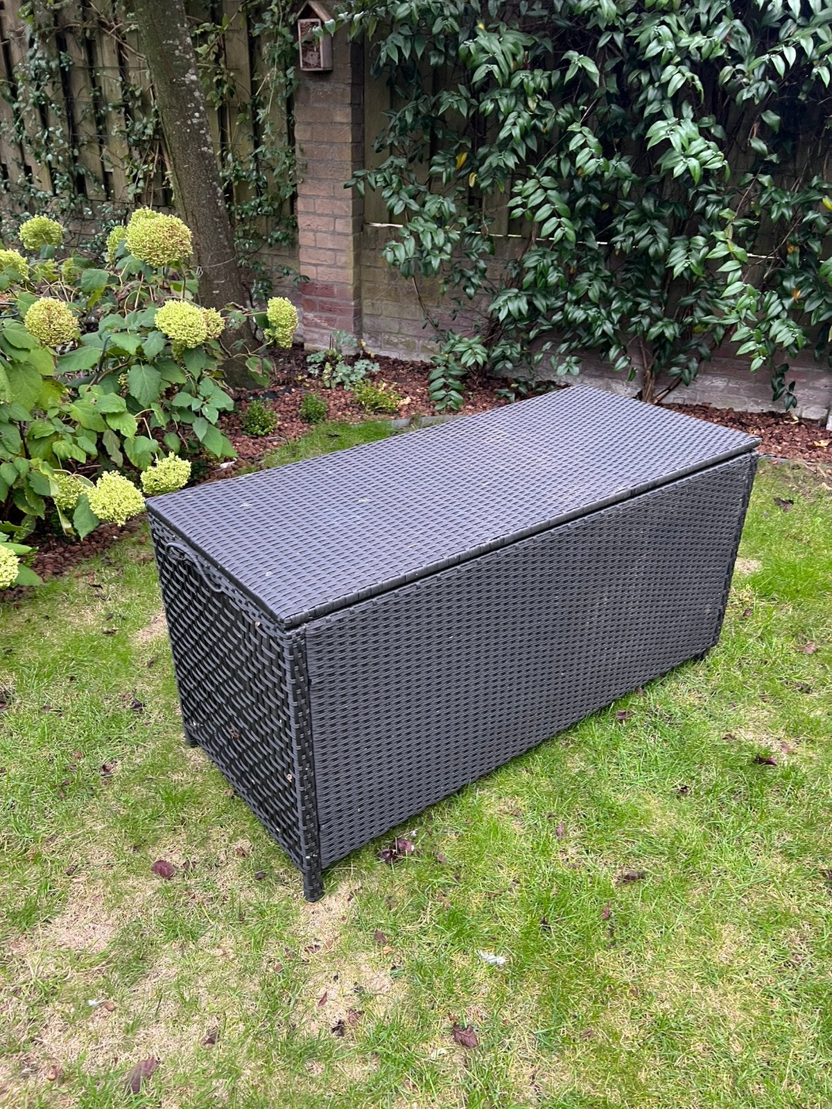Degelijke dure tuinopbergkist tuinspullen of tuinkussens, Tuin en Terras, Ophalen, Zo goed als nieuw, Kunststof, Overige typen