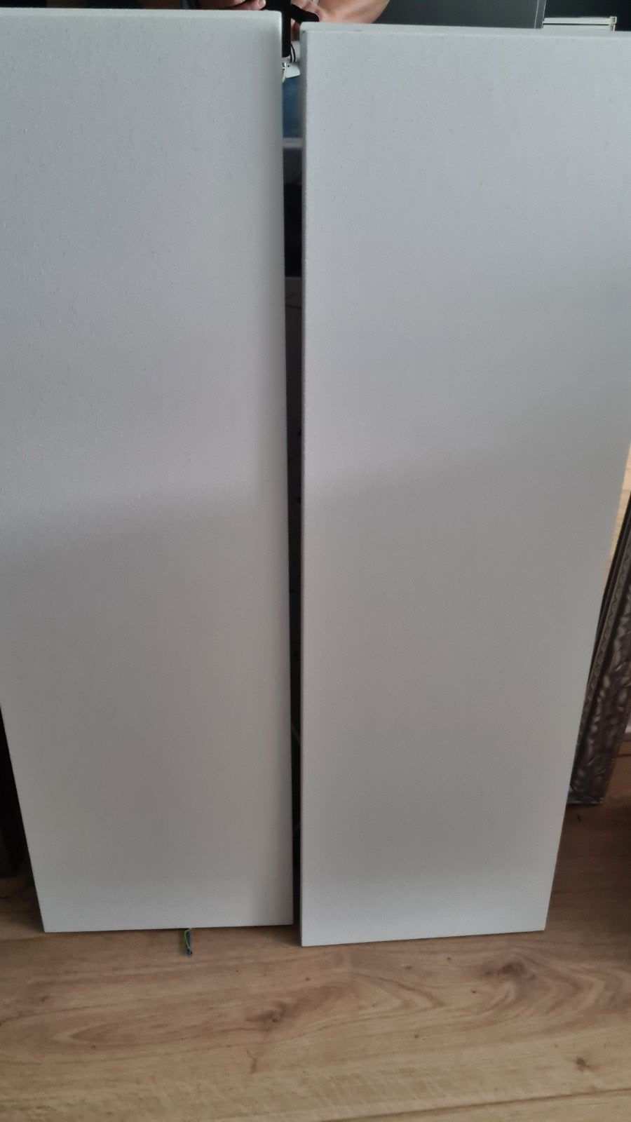 2 Ecosun 270 K infraroodpanelen met thermostaat, Doe-het-zelf en Verbouw, Verwarming en Radiatoren, Ophalen, Gebruikt, 200 tot 500 watt