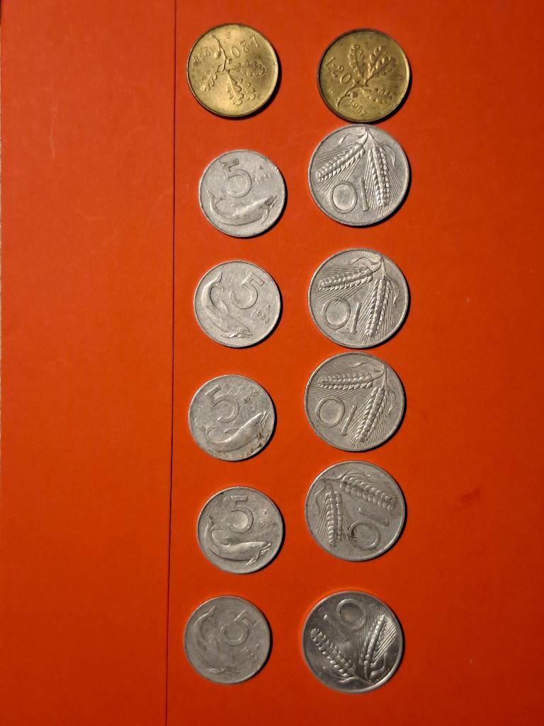 munten italie, Ophalen of Verzenden, Italië