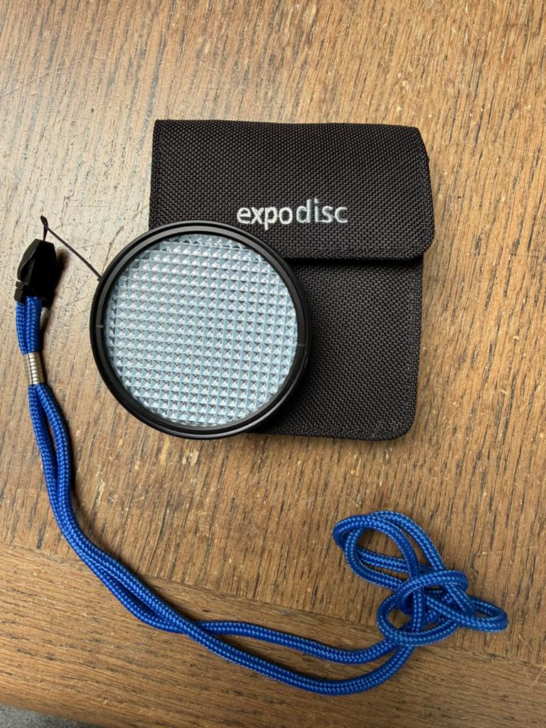 Expodisc voor witbalansmeting, Audio, Tv en Foto, Fotocamera's Analoog, Ophalen of Verzenden, Zo goed als nieuw, Compact, Minolta