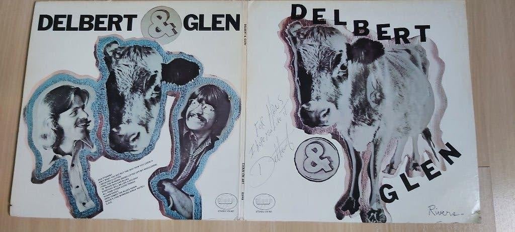 Delbert McClinton Delbert & Glen LP USA, Cd's en Dvd's, LP, Gebruikt, Fotohoes, Pop