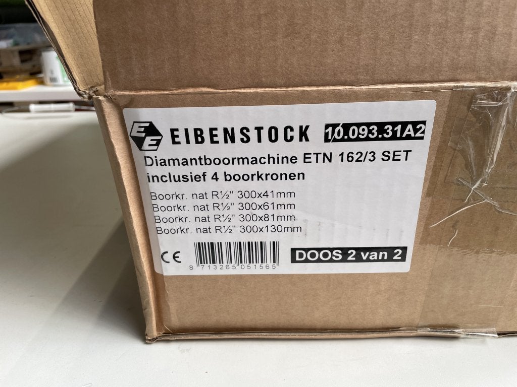 4 boorkronen nat. Rœ'' 31mm / 61mm / 81mm / 131mm, Niet ingevuld, Overige merken, Overige typen, Niet ingevuld