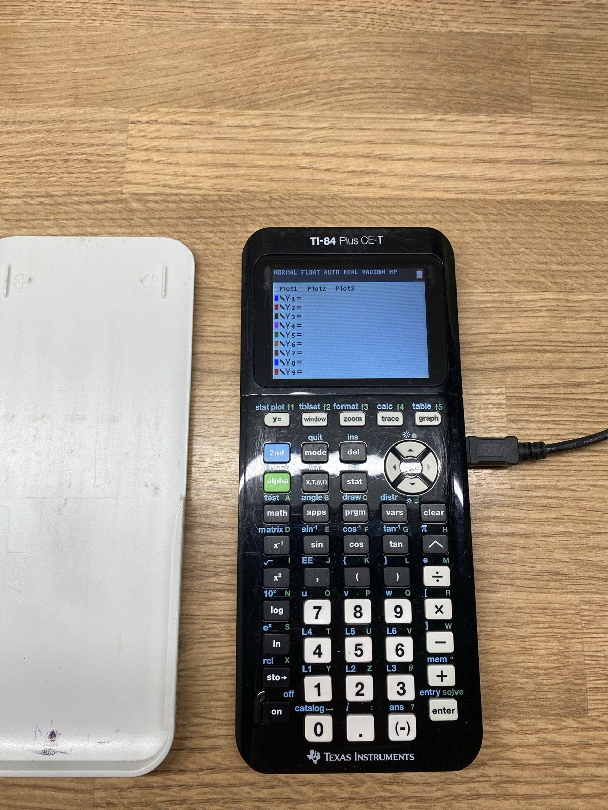 Texas. instruments TI-84 plus CE-T, Ophalen of Verzenden, Grafische rekenmachine, Gebruikt