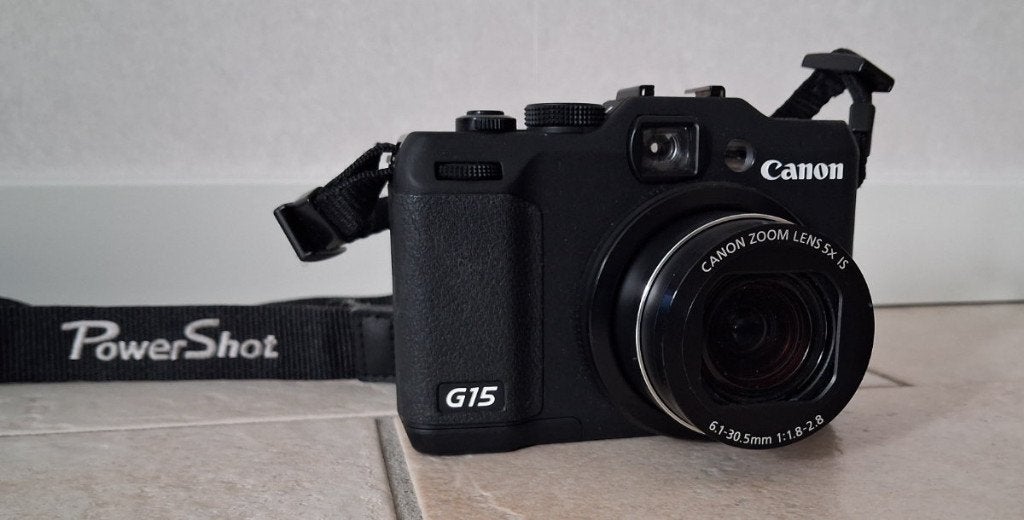 Canon Powershot G15, Audio, Tv en Foto, Fotocamera's Digitaal, Ophalen, Geheugenkaart, Gebruikt, Canon