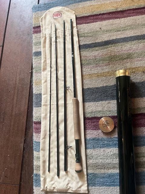 Winston Boron III plus vlieghengel  9ft. 10 lijn, Ophalen, Zo goed als nieuw, Werphengel