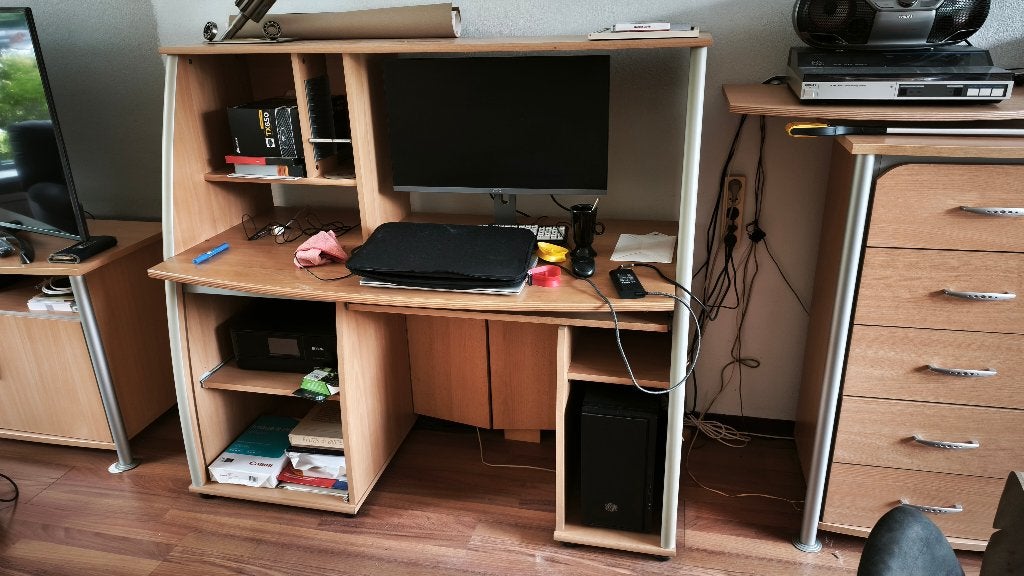 Huiskamer kasten, computer meubel, Ophalen