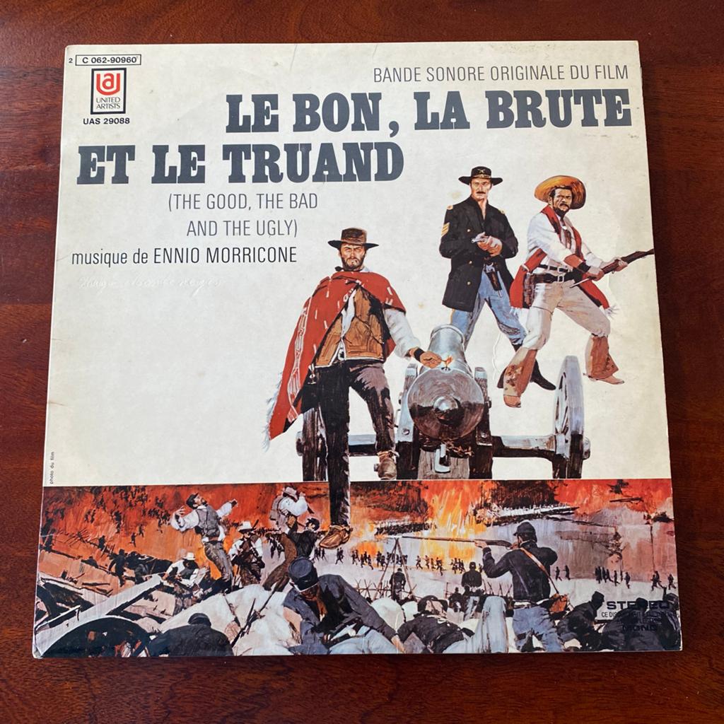 Ennio Morricone - The Good, The Bad And The Ugly LP, Gebruikt, Originele persing, Ophalen of Verzenden, 12 inch