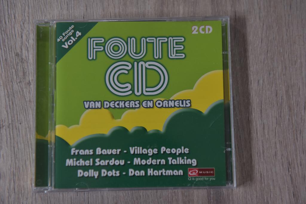 FOUTE CD van DECKERS EN ORNELIS Q-MUSIC 2CDbox volume 4, Verzenden, Zo goed als nieuw, Pop, Boxset