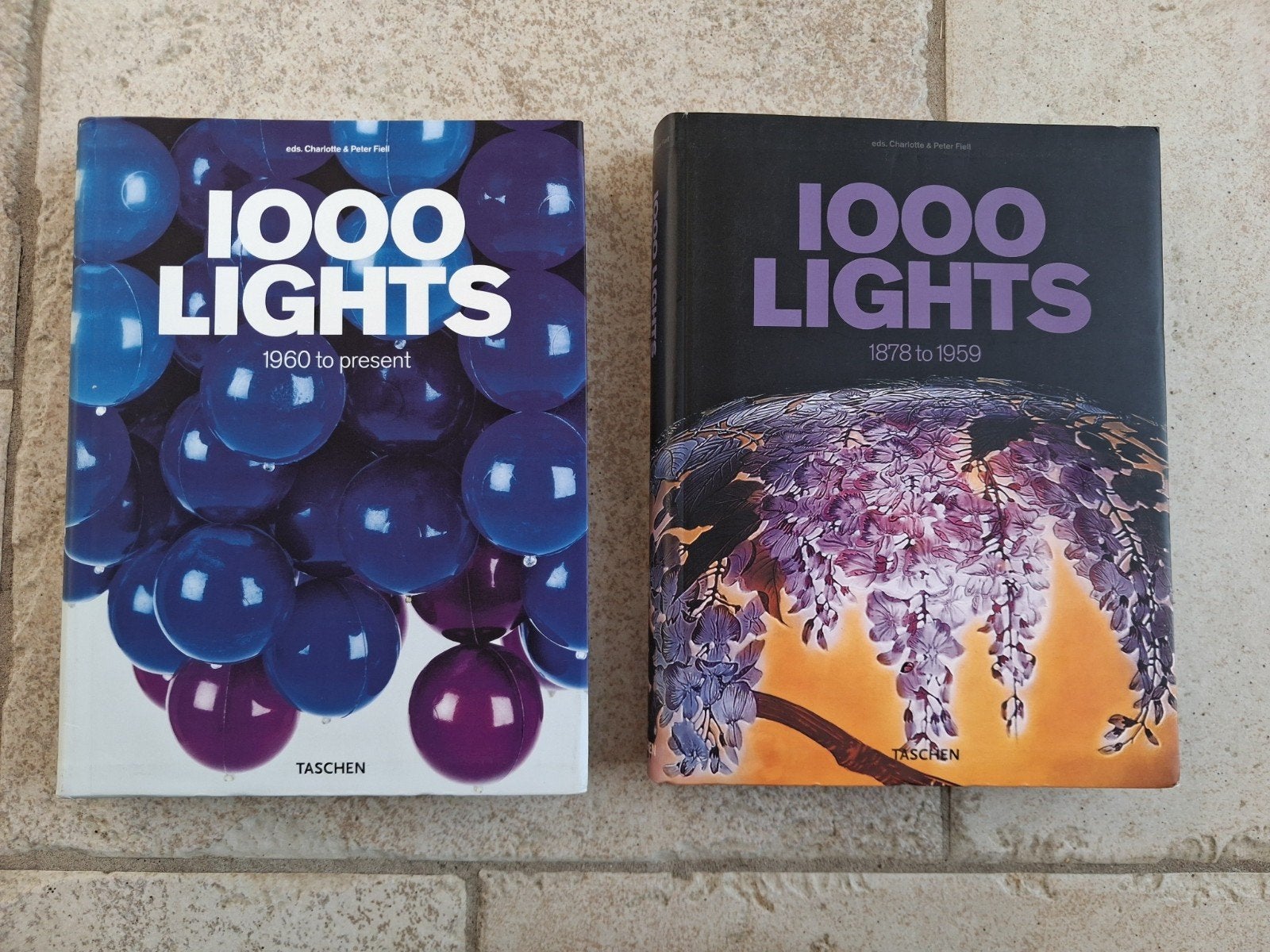 1000 Lights: 1878-1959 & 1960-heden - Design Boeken, Boeken, Ophalen of Verzenden, Zo goed als nieuw, Overige onderwerpen, Charlotte & Peter Fiell