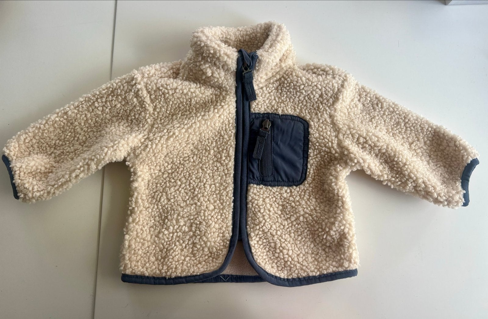 Schattig teddy jasje voor baby's, Ophalen of Verzenden, Zo goed als nieuw, Jongetje of Meisje