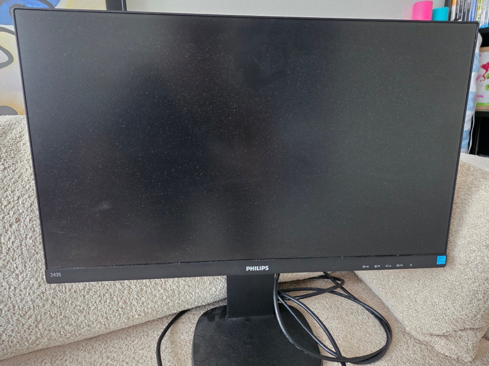 Philips monitor - Philips S-line 243S7EHMB - LED-monitor, Computers en Software, Monitoren, Ophalen, Full HD, Zo goed als nieuw