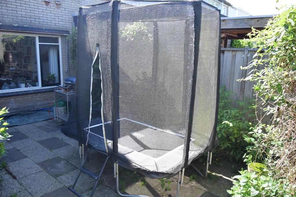 Trampoline Salta 150x215, Ophalen, Gebruikt