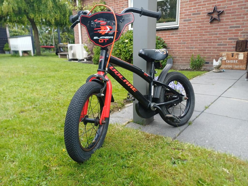 Kinderfiets 14 inch, Ophalen of Verzenden, Staal, Minder dan 16 inch
