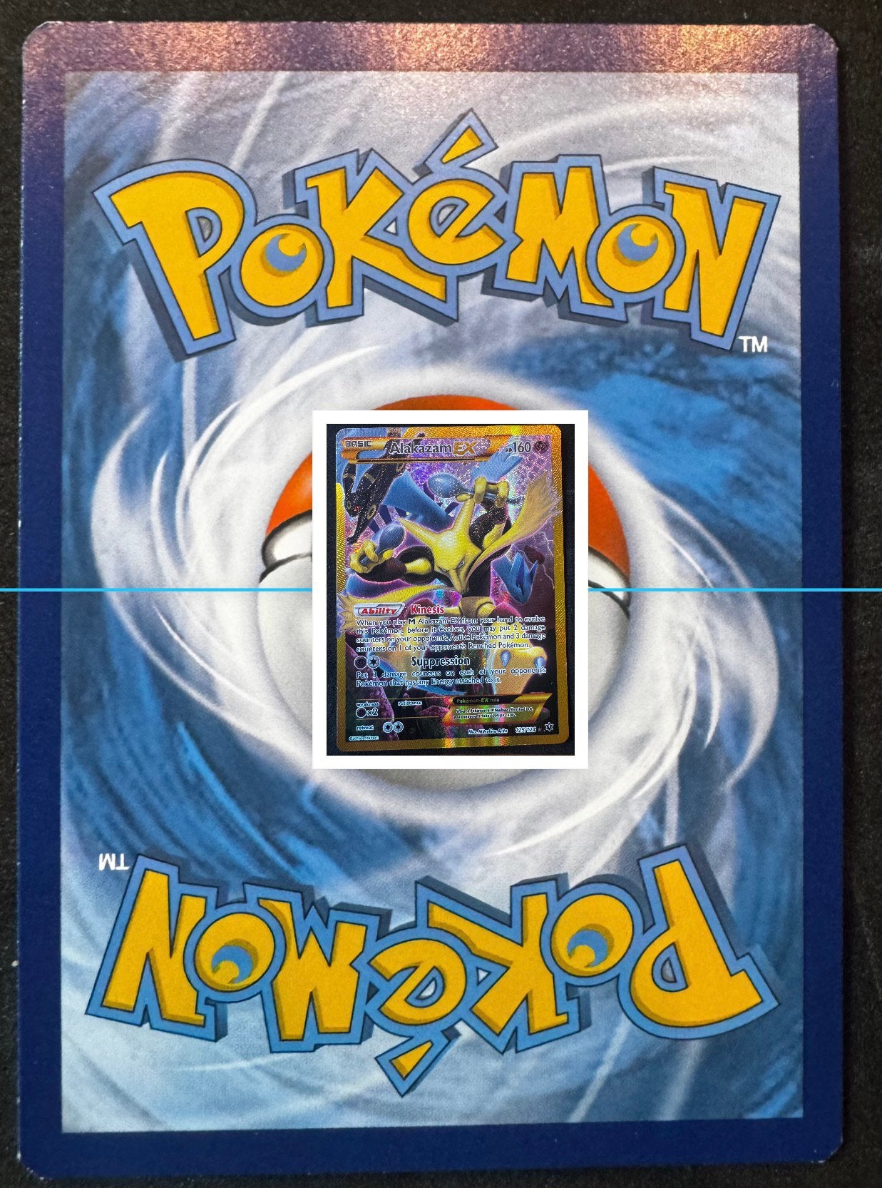 Alakazam ex | NM | Secret rare., Ophalen of Verzenden, Zo goed als nieuw, Losse kaart, Foil
