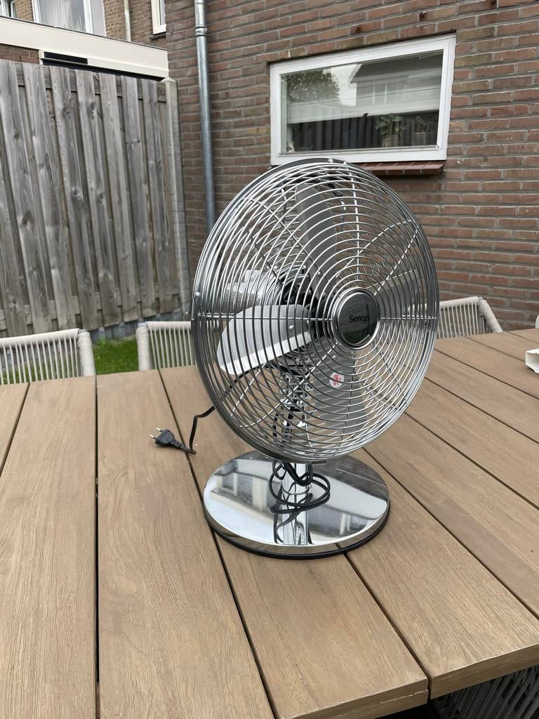 Sencys Tafelventilator - Stijlvol en Krachtig, Ophalen, Zo goed als nieuw