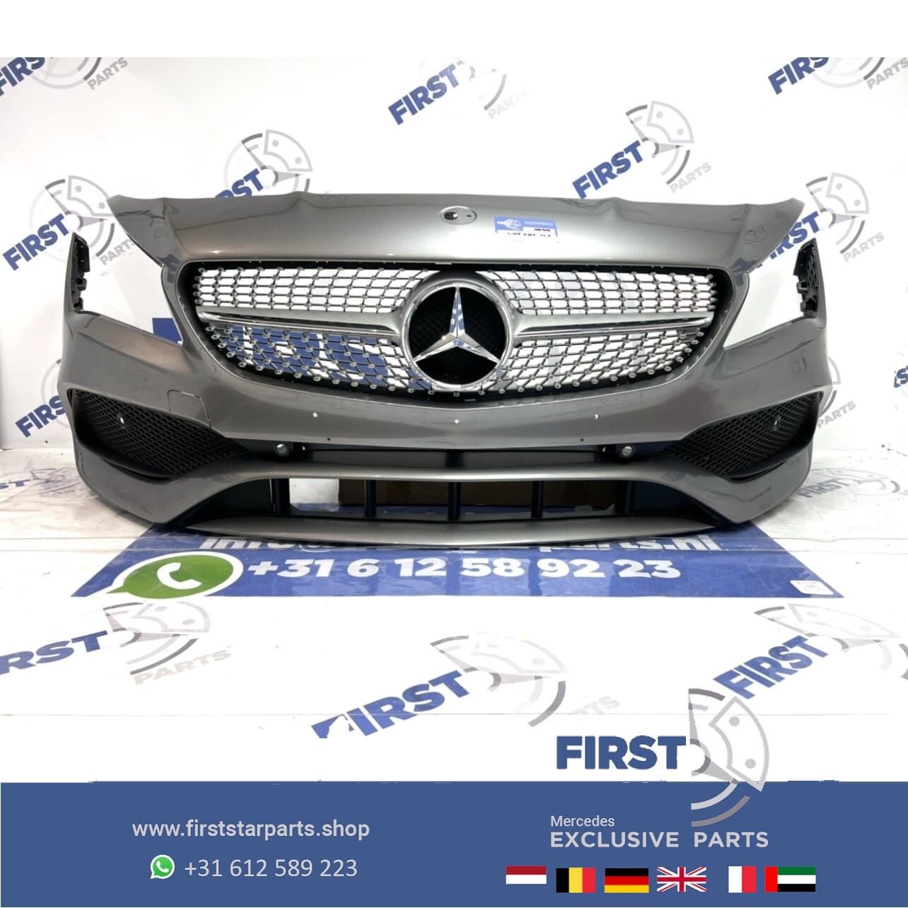 W117 X117 CLA Facelift AMG Voorbumper Compleet 2013-2019 Dia, Gebruikt, -, Voor, Ophalen of Verzenden