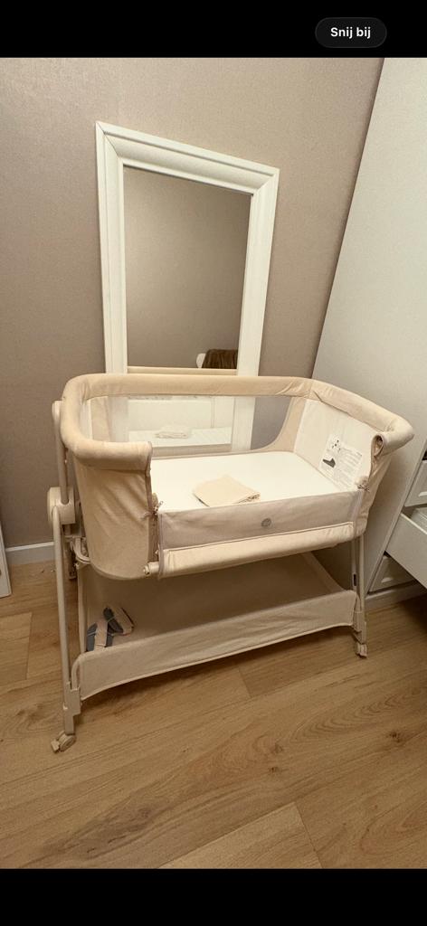 Co-sleeper/wiegje - Beige, Ophalen of Verzenden, Zo goed als nieuw, Wieg