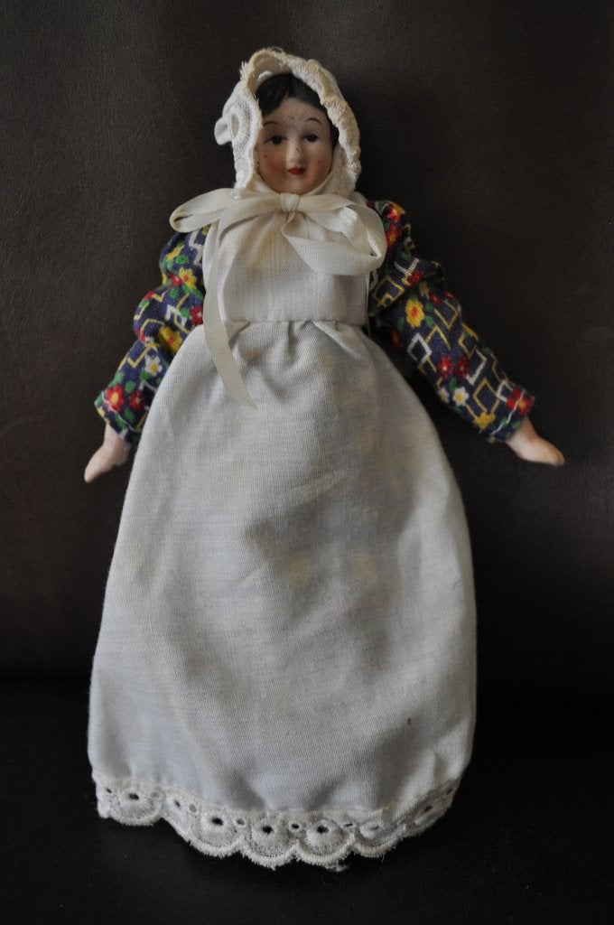 Oud Popje Pop 18 cm, Verzamelen, Poppen, Ophalen of Verzenden, Pop