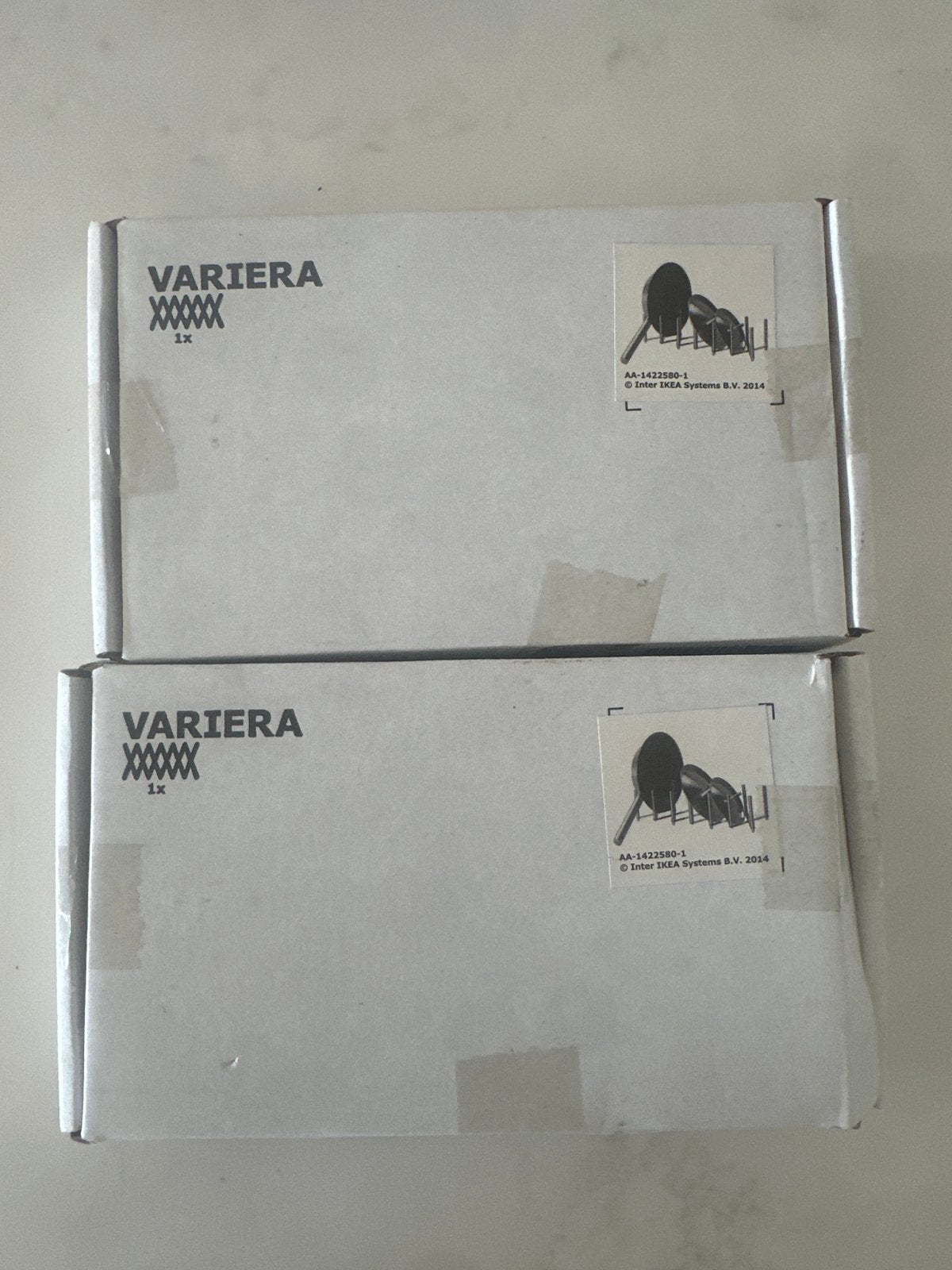 IKEA VARIERA dekselhouder - Nieuw 2 stuks, Bordenrek, IKEA, Ophalen of Verzenden, Metaal