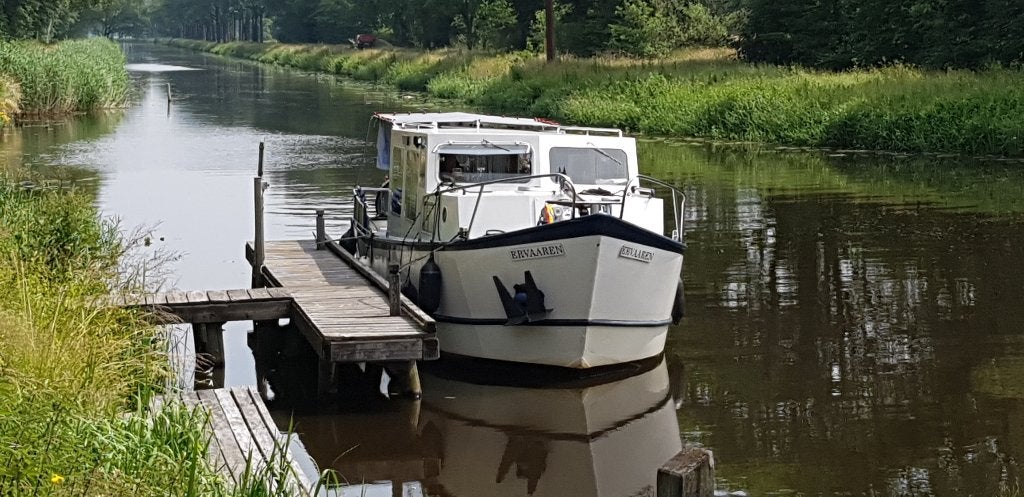 Motorboot, zeer ruim binnen, compleet en goed onderhouden., Walstroom, Gebruikt, Diesel, 85 cm