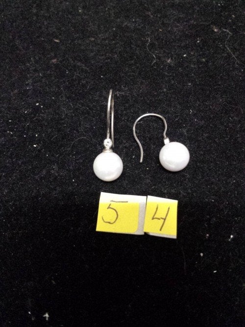 Oorbellen, parel met strass steentje, type hangers, Ophalen of Verzenden, 'T Olde Gre-j, Info@toldegrej.nl, Endepoelstraat 20f Didam