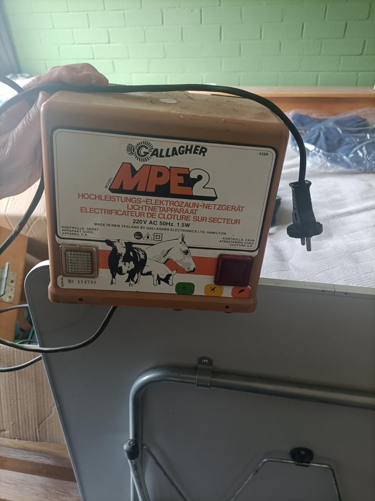 Schrikdraad apparaat 220 v, Dieren en Toebehoren, Stalling en Weidegang, Weidegang, 4 paarden of pony's of meer