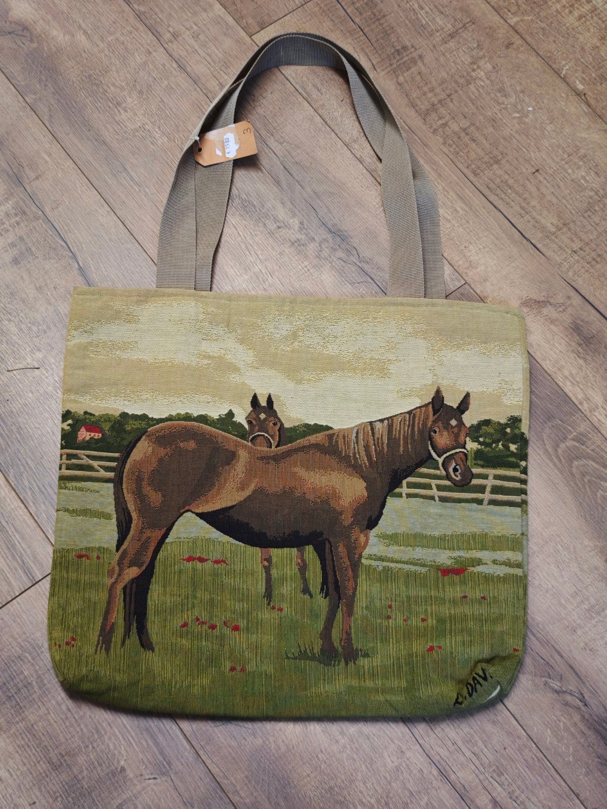Tas met paarden motief, Handtas, Nieuw, ?, ?
