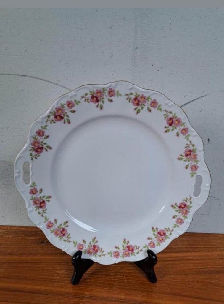 Vintage sierlijke gebakschaal van Seltmann Weiden Bavaria We, Antiek en Kunst, Ophalen of Verzenden