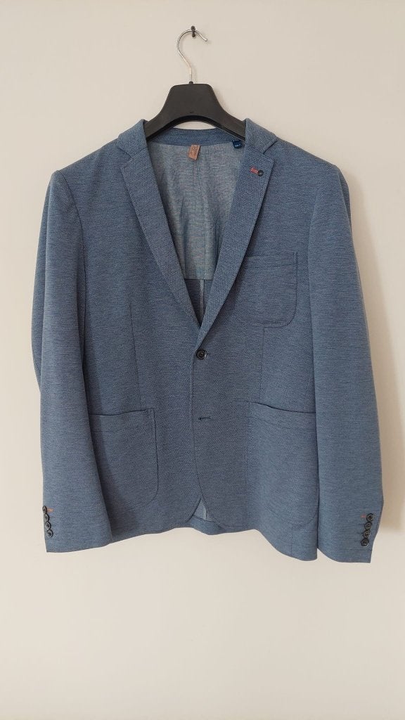 Prachtige Colbert / blazer - maat 54 - L Tom Tailor, Kleding | Heren, Maat 52/54 (L), Blauw, Tom Tailor, Ophalen of Verzenden