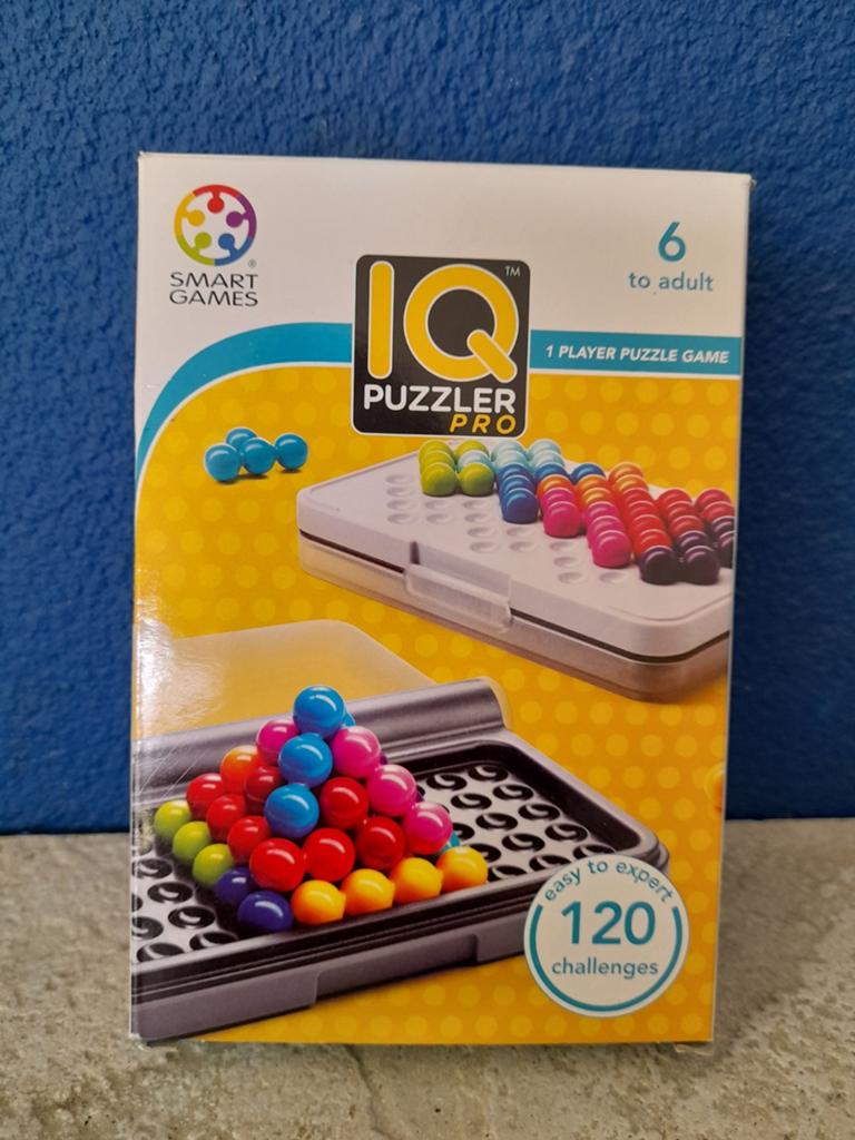 Smart Games | IQ puzzler Pro| 6+, Ophalen of Verzenden, Minder dan 500 stukjes, Zo goed als nieuw
