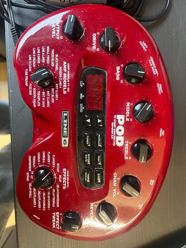 Line 6 POD multi effect, Ophalen of Verzenden, Gebruikt