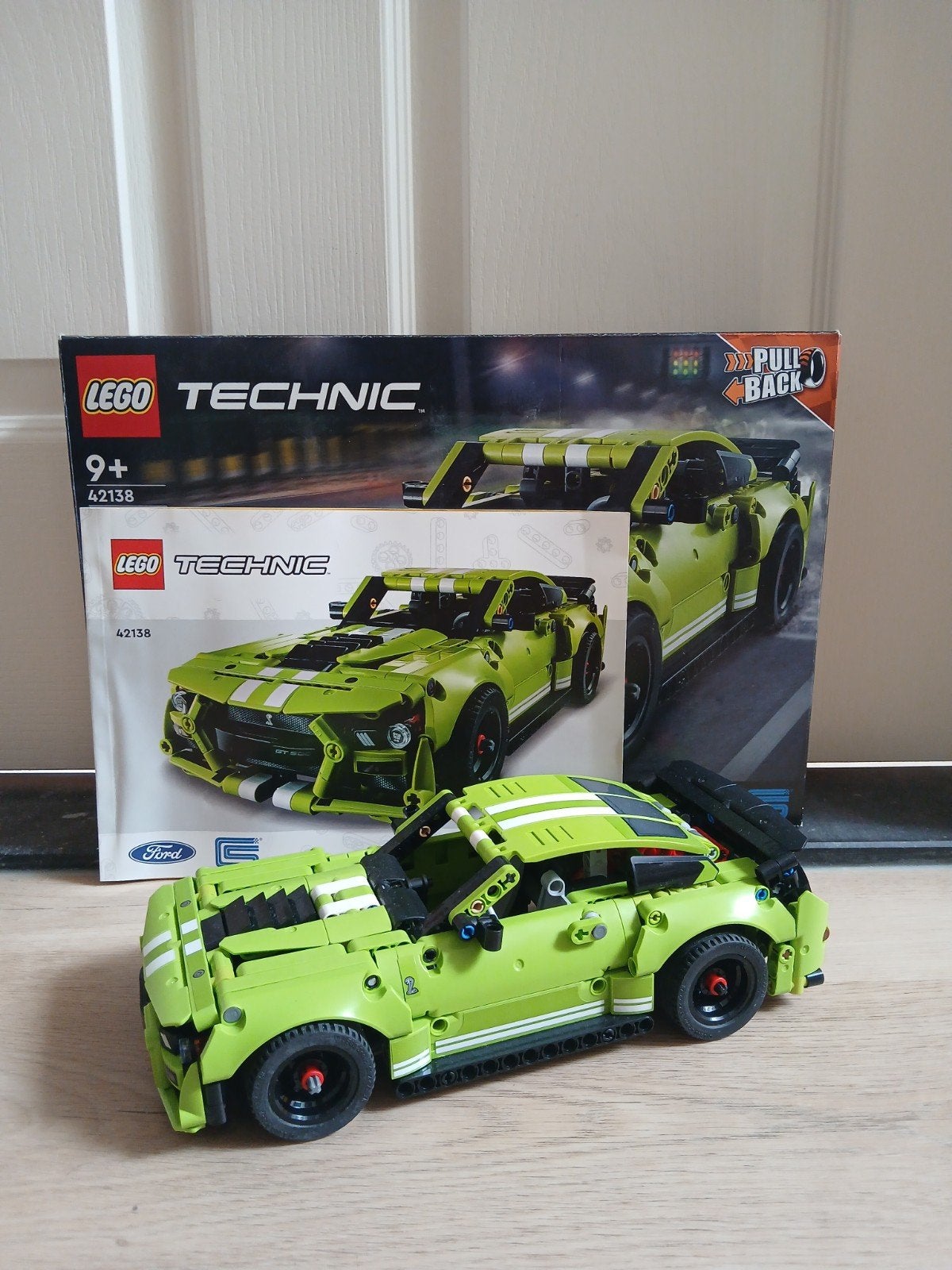 Lego Technic Ford Mustang Shelby GT500, Ophalen of Verzenden, Zo goed als nieuw, Overige merken