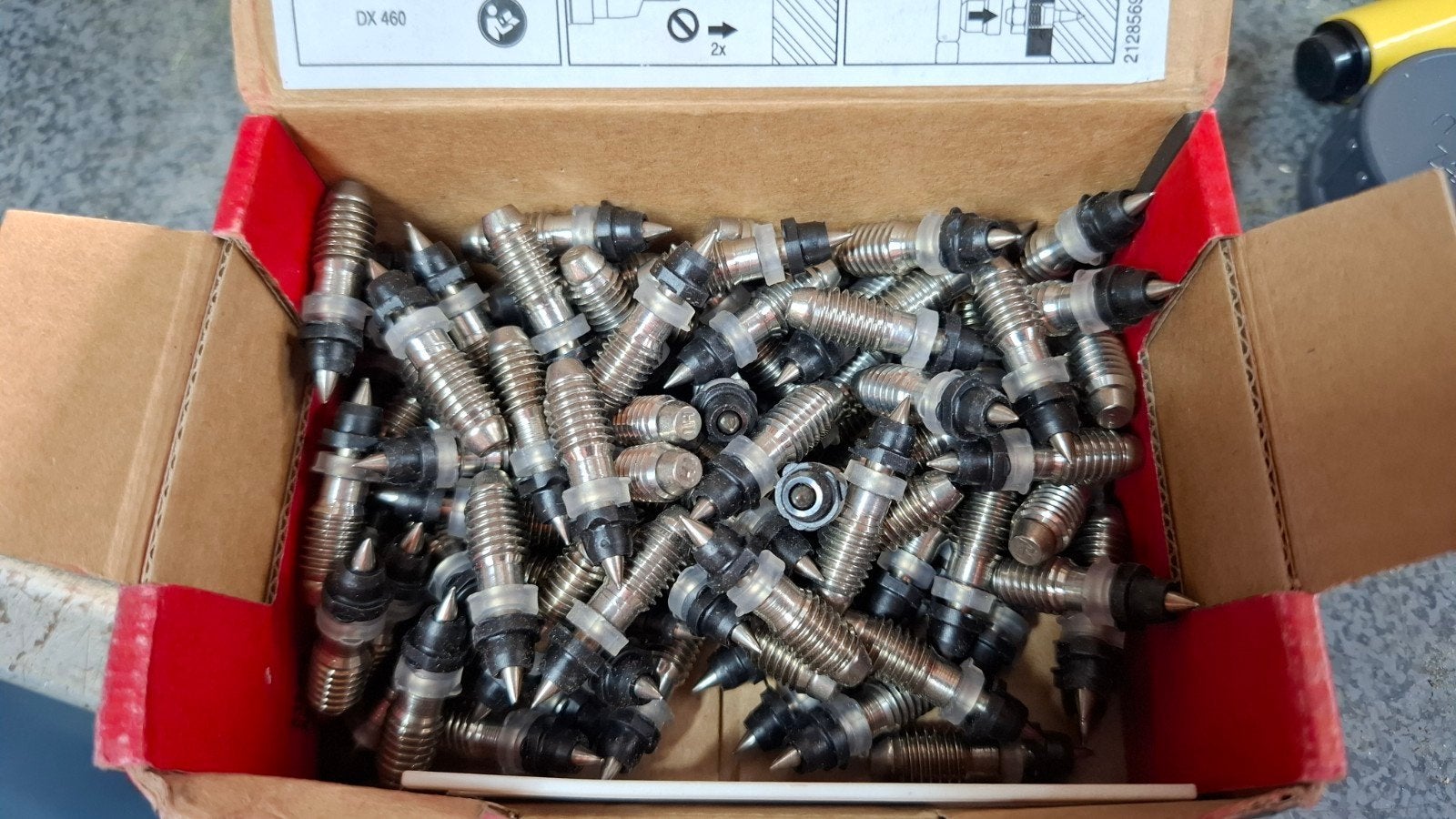 Hilti anker X-ST-GRM8/10P8  350 stuks, Ophalen, Nieuw, Minder dan 50 mm
