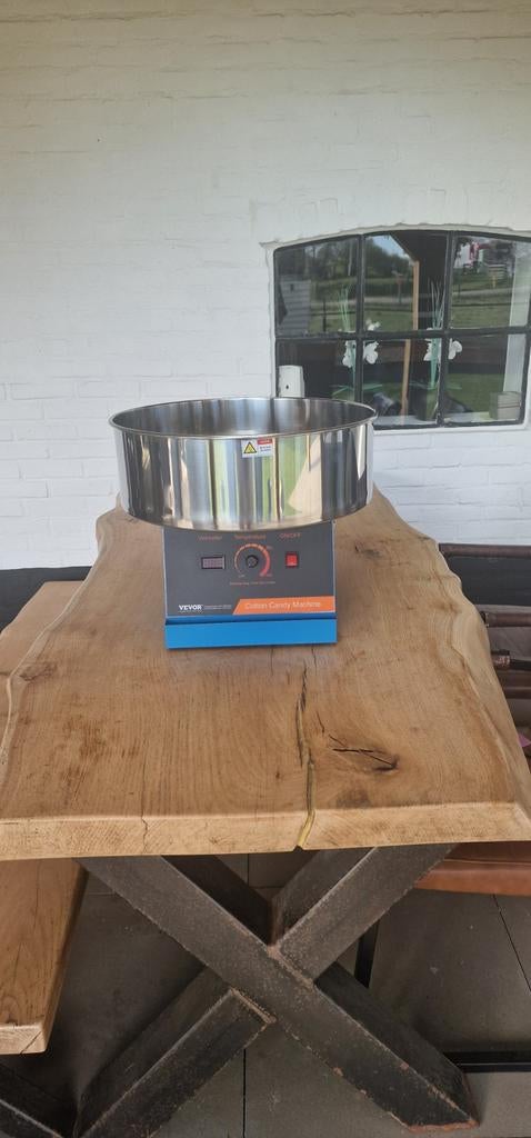 🎉 Suikerspinmachine te huur inclusief 1 kg suiker! 30 p/dag, Ophalen, Zo goed als nieuw, Verjaardag