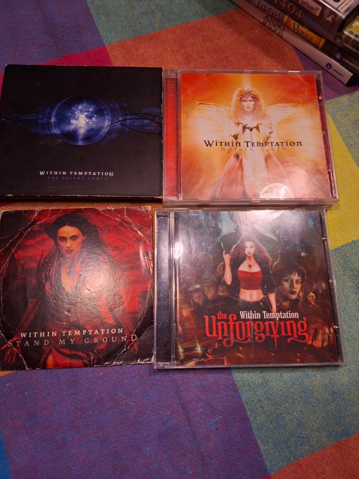Diverse CD's: Within Temptation, Sensation, Evanescence,, Gebruikt, Inclusief doosje, Dance, Ophalen of Verzenden